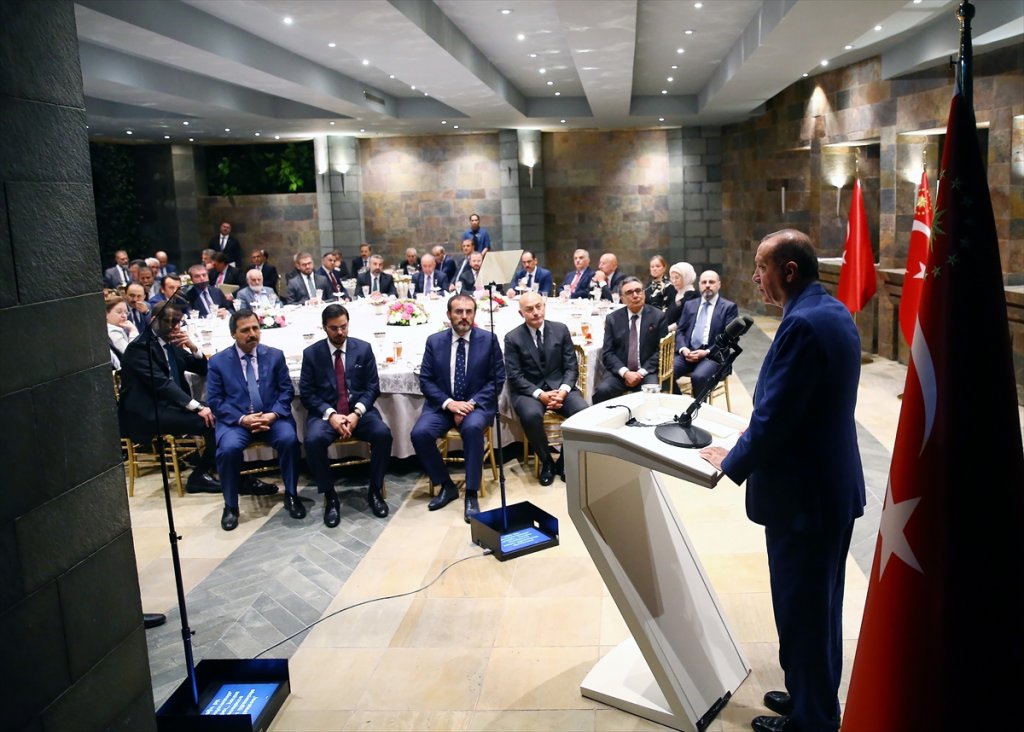 Erdoğan, medya temsilcileriyle iftarda buluştu