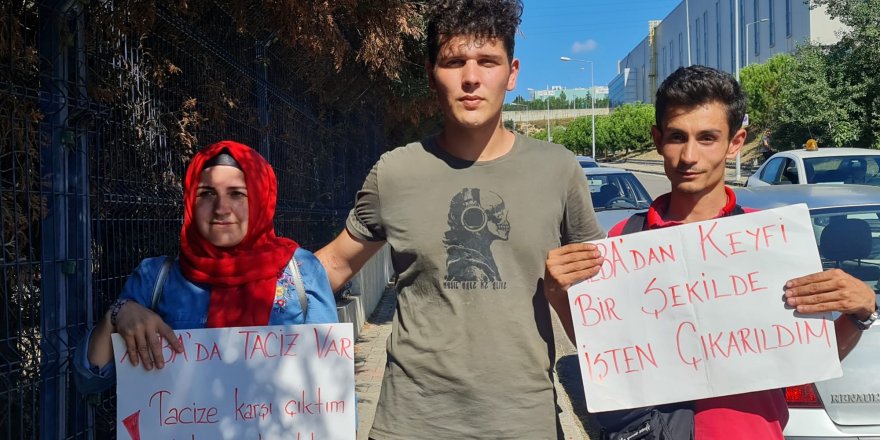 Fabrikada ahlaksız olay