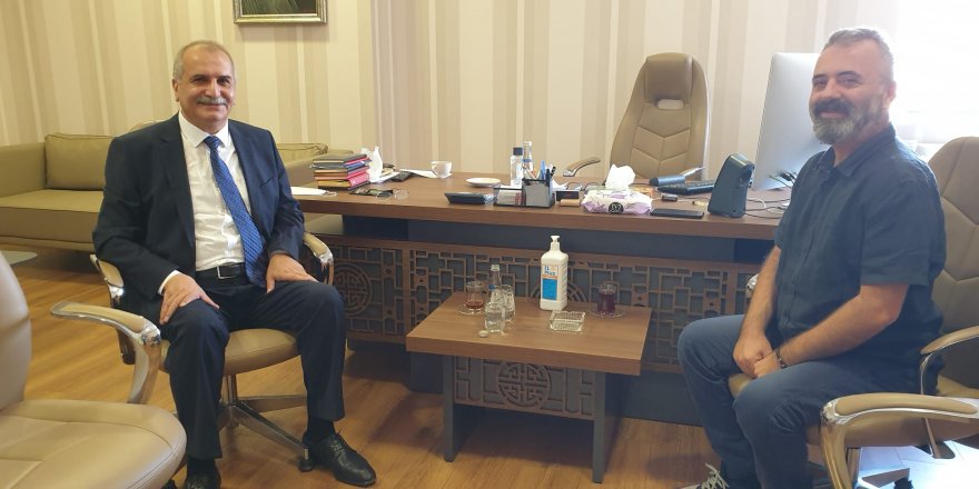 İYİ Partili Ahmet Çelik’ten TV 100'e ziyaret