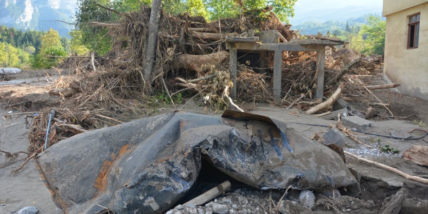 Kastamonu'daki sel 350 yıllık tarihi su değirmenini de yıktı