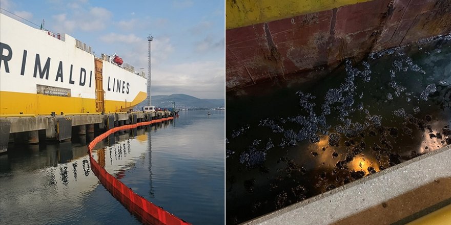 İzmit Körfezi'ni kirleten gemiye rekor ceza