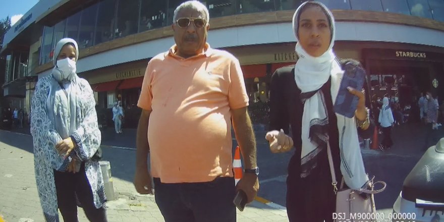 Taksim'de turistlerin taksici isyanı