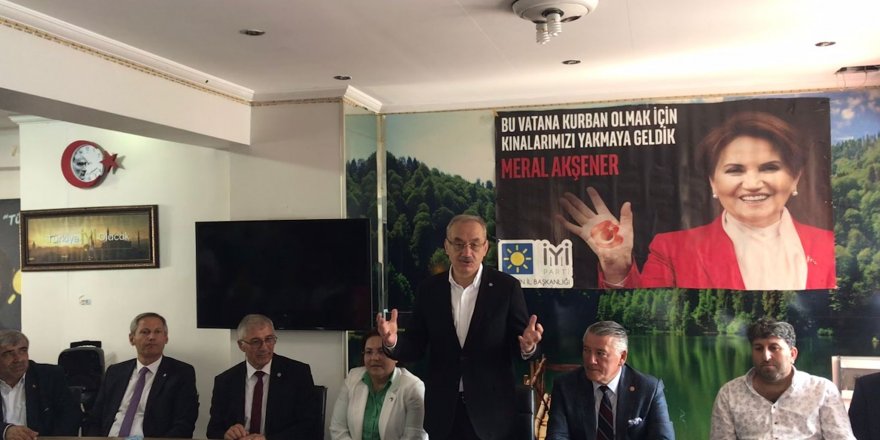 İYİ Partili Tatlıoğlu: Bizi 8 milyon göçmenle baş başa bıraktılar