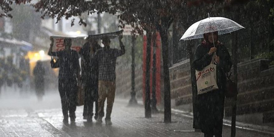 Meteoroloji'den uyarı: Çok kuvvetli sağanak yağış geliyor