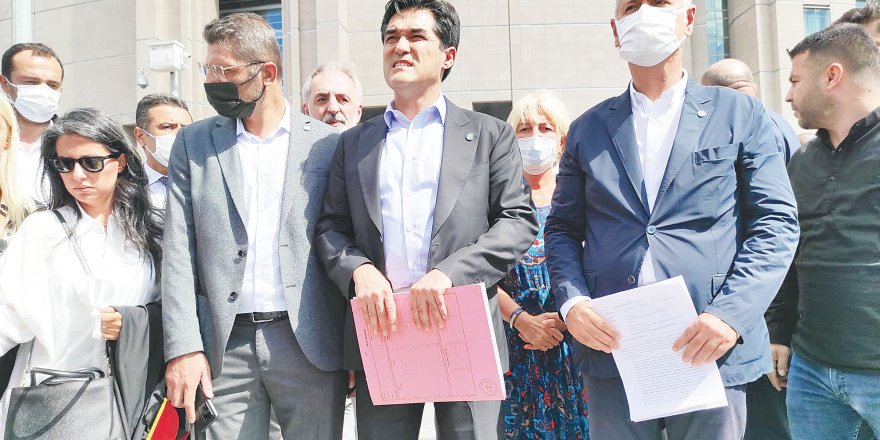 İYİ Parti teşkilatları; ülke genelinde AKP'li Özkan hakkında suç duyurunda bulundu