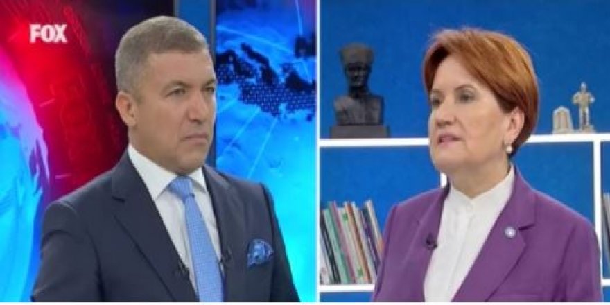 İYİ Parti lideri Akşener Fox TV'de açıkladı