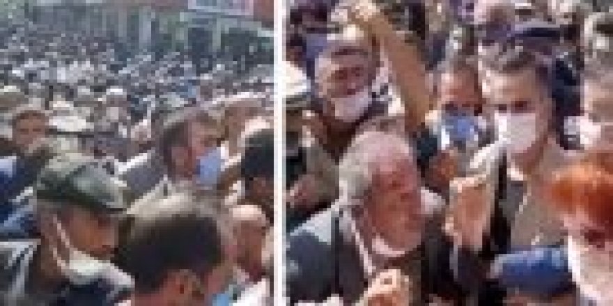 Binlerce vatandaş dert anlatmak için Meral Akşener'in etrafını sardı