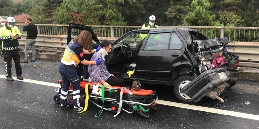 Anadolu Otoyolu'nda zincirleme kaza! İstanbul yönü kapandı