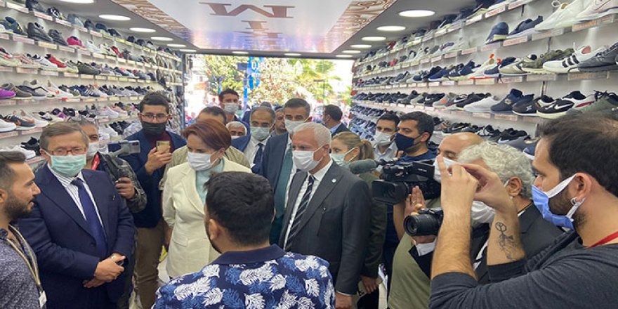 İYİ Parti lideri Meral Akşener AKP'nin kalesinde bir dokundu, bin ah işitti