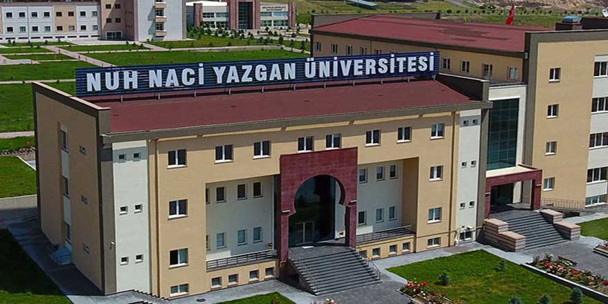 Nuh Naci Yazgan Üniversitesi ilan verdi