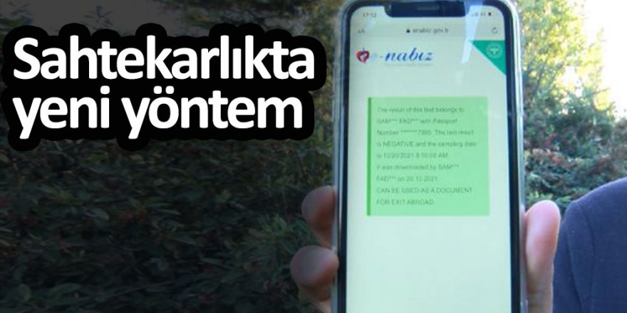 WhatsApp ile 200 liraya sahte PCR testi!