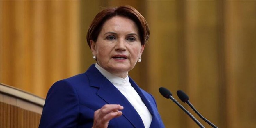 İYİ Parti lideri Akşener: Ekonominin bu durumda olmasının sebebi de bu ucube sistem