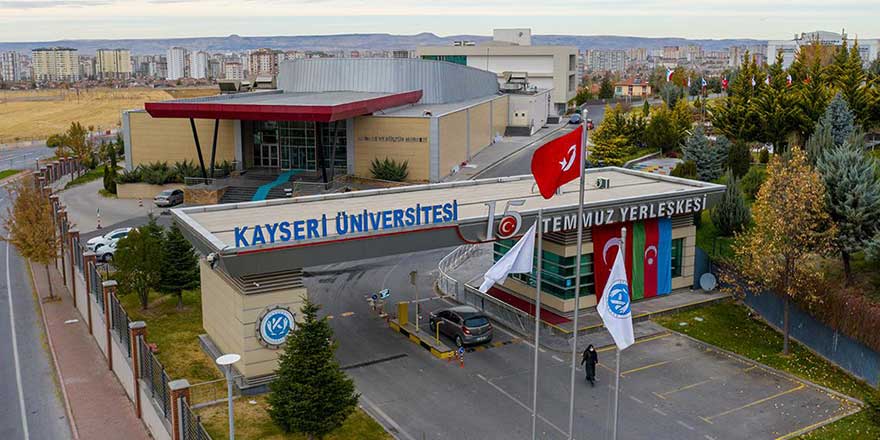 Kayseri Üniversitesi 9 olarak açıkladı