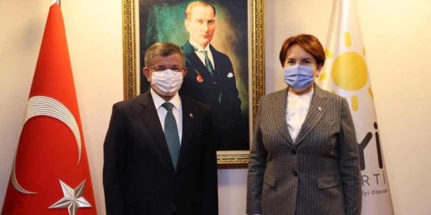 Akşener ve Davutoğlu'ndan ortak açıklama