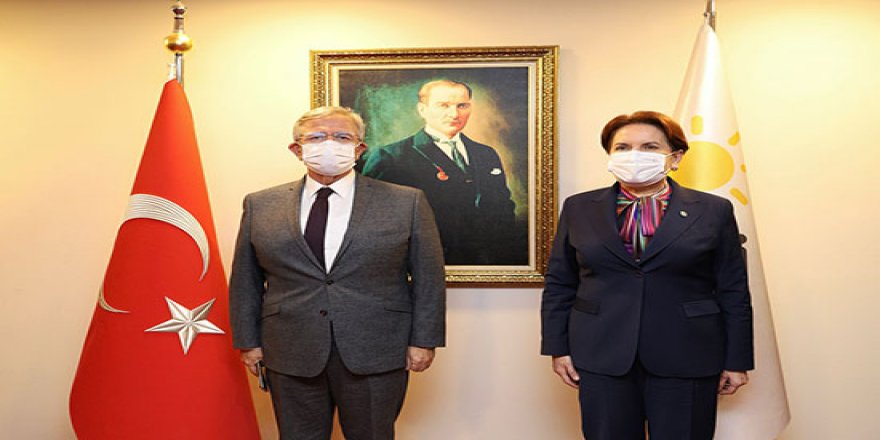 Mansur Yavaş'tan Meral Akşener'e sürpriz ziyaret