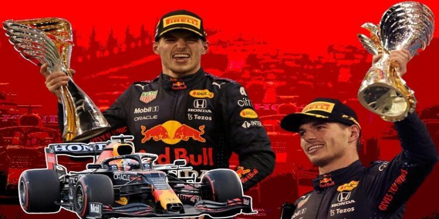 Formula 1'de 2021 sezonunun şampiyonu Max Verstappen oldu