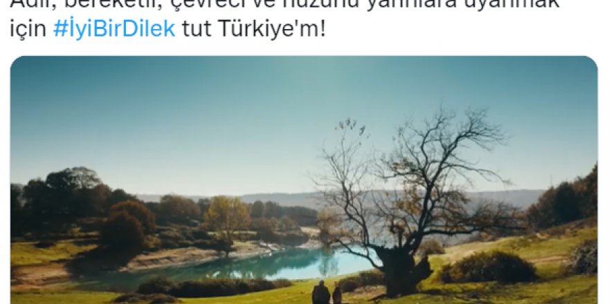 Meral Akşener: Adil, bereketli, çevreci ve huzurlu yarınlara uyanmak için 'İyi Bir Dilek Tut' Türkiye'm!