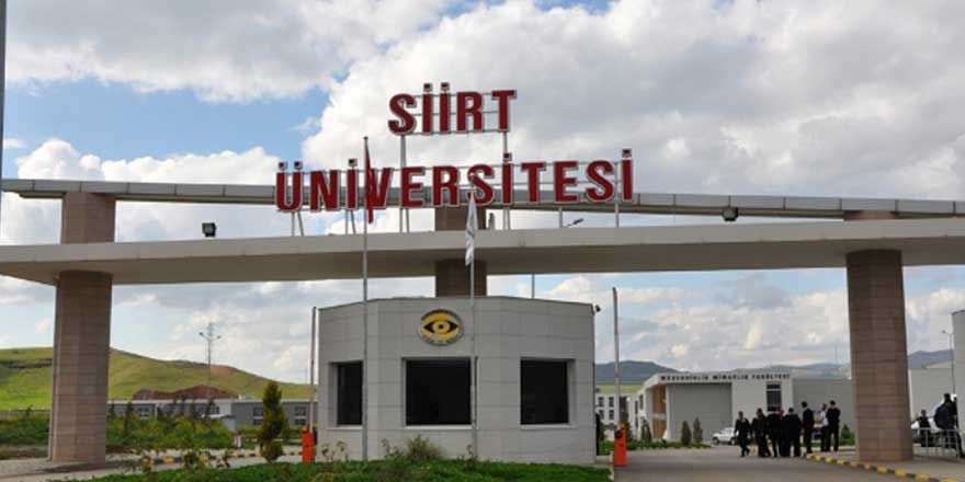Siirt Üniversitesi araştırma ve öğretim görevlisi alıyor