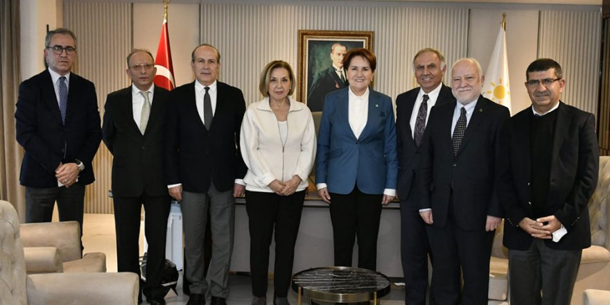 Basın Konseyi’nden Akşener’e ziyaret