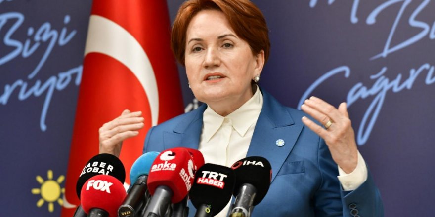 Meral Akşener: Habur'da Atatürk'ün resmini indirenler, Oslo'ya bürokratları gönderenler için de fezleke hazırlansın