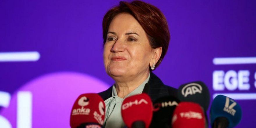 Akşener: Erdoğan krizini Türkiye daha fazla taşıyamaz
