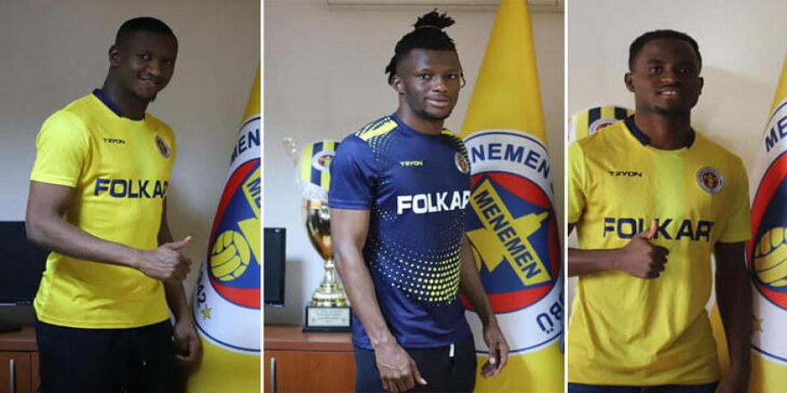 Menemenspor vitrini yeniledi