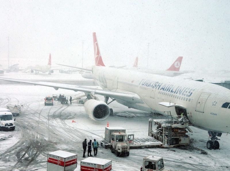 THY seferleri iptal etti