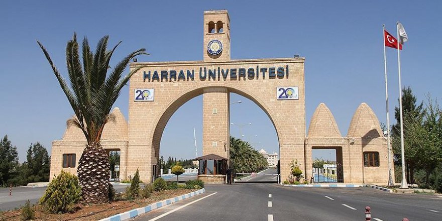Harran Üniversitesi yürüyüş yolu yaptırım ilanı