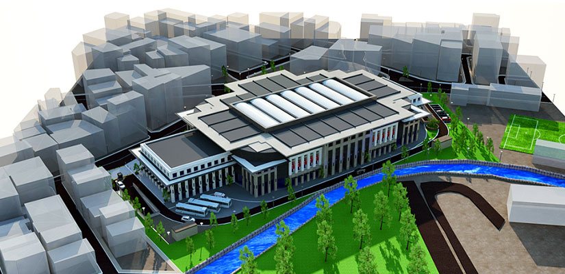 İstanbul'un en büyük buz pisti