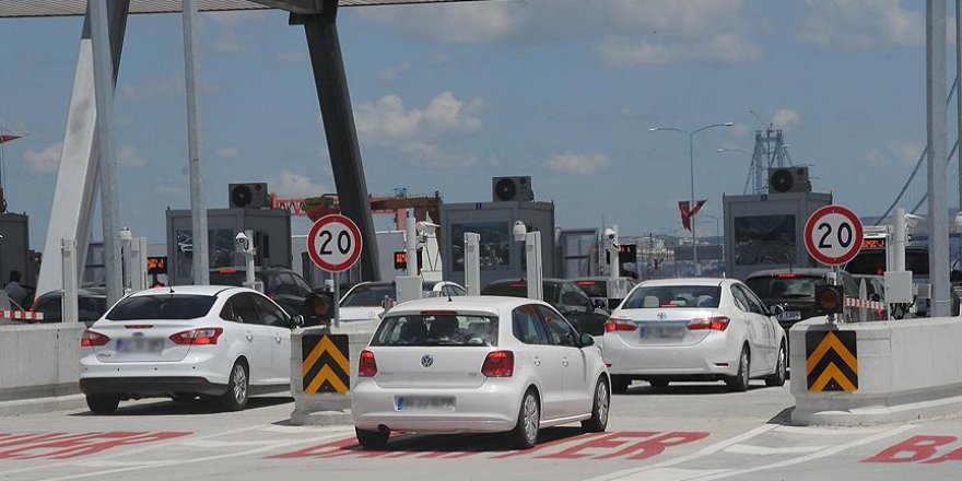 Köprü ve otoyollar saniyede 43,66 lira kazandırdı