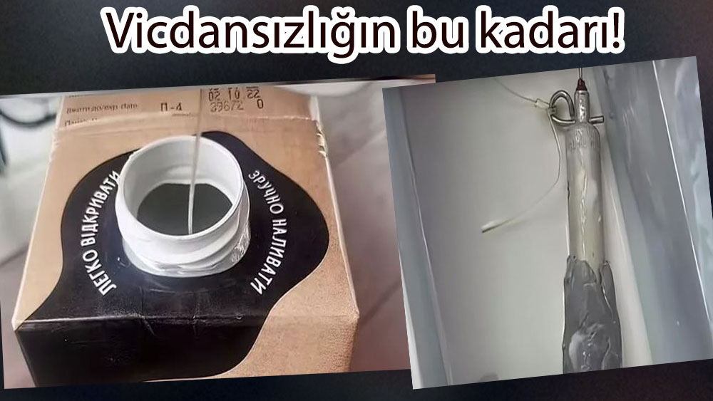 Rus askerleri Ukrayna'da bomba düzenekli süt dağıttılar