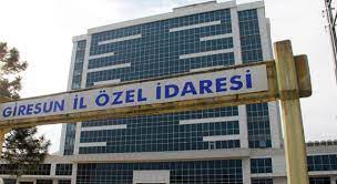 Giresun İl Özel İdaresi duyurdu