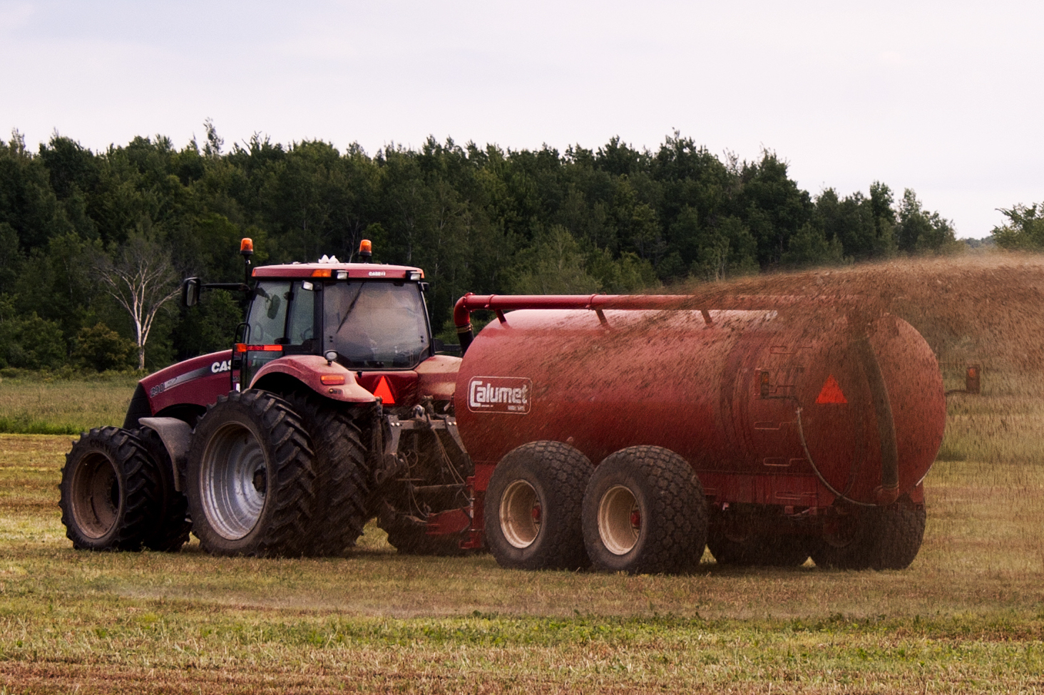 Başkent'te çiftçiye sıvı gübre desteği