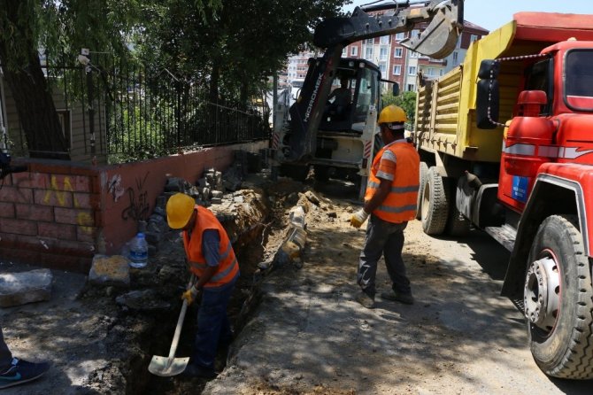 Eyüp’te havai hatlar  yer altına alınıyor...
