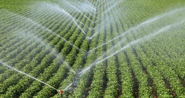 Modern Basınçlı Sulama Tesisleri Projeleri'ne 300 milyon TL hibe