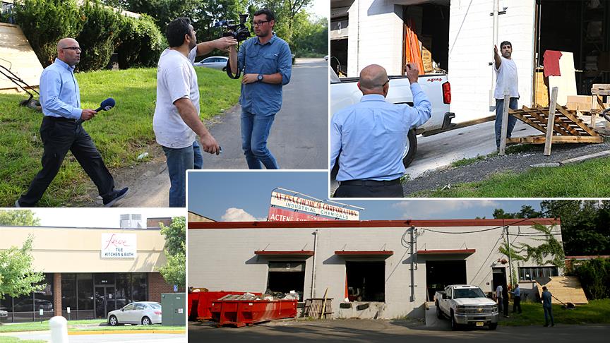 FETÖ'nün firari iş adamlarının ABD'deki iş yerleri görüntülendi