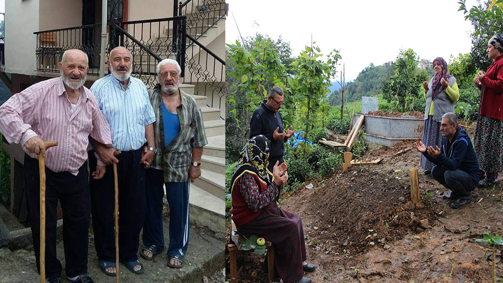 Trabzon'dan kahreden haber. 3 kardeş 23 gün arayla öldü