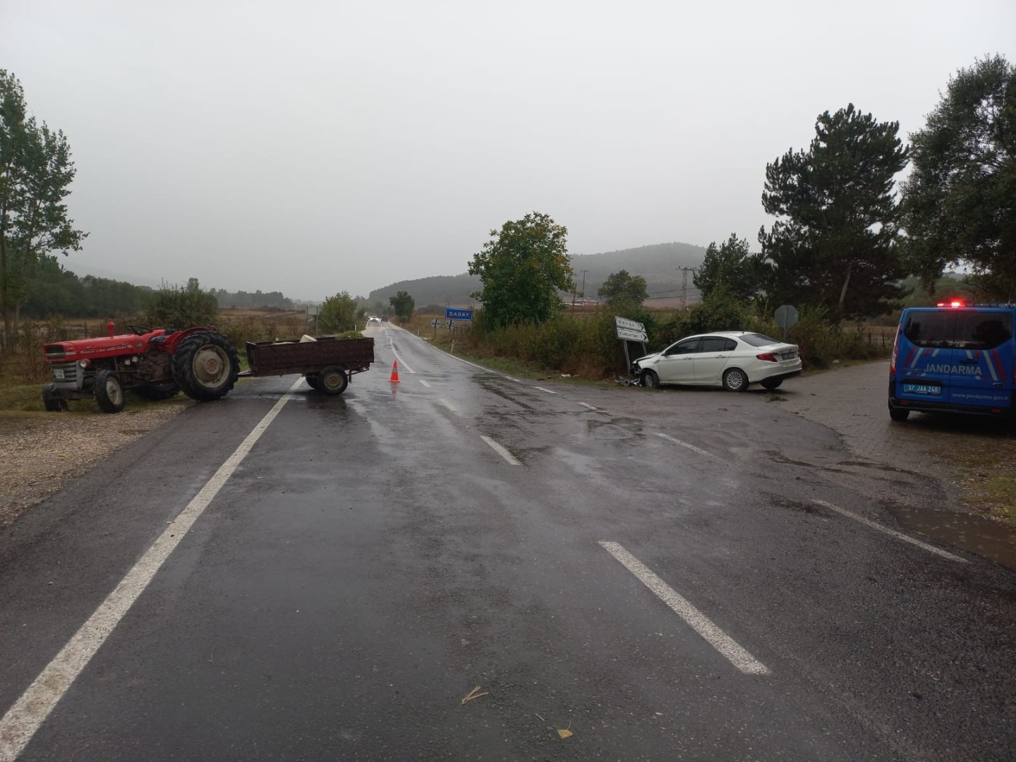 Kastamonu'da feci kaza