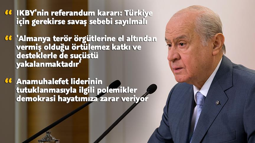 "Bu referandum Türkiye için gerekirse savaş sebebi sayılmalıdır"