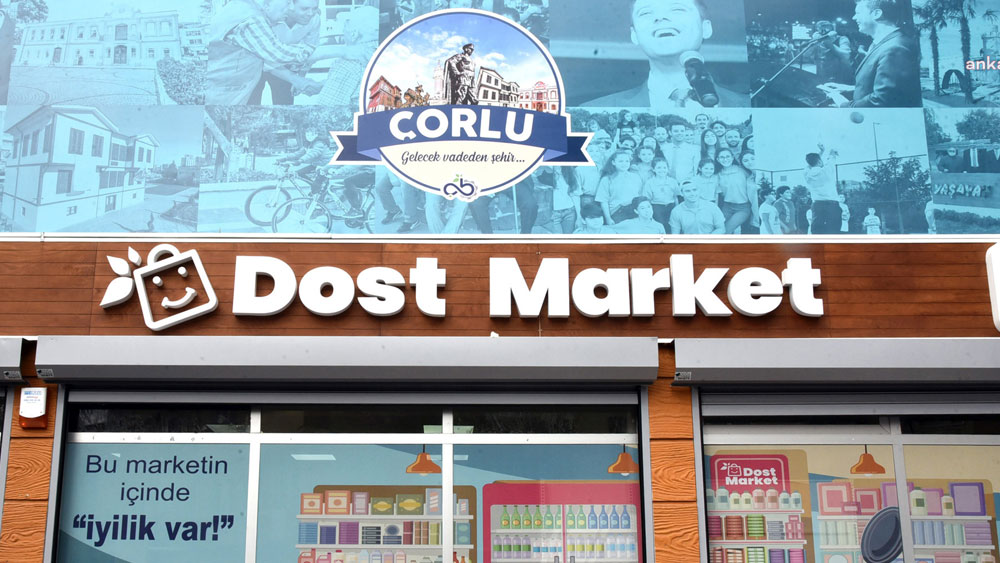 Dost Market'ten Çorlu halkına 1.5 milyon tl'lik yardım