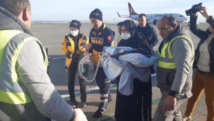 Egemen bebek şifa yolculuğuna çıktı