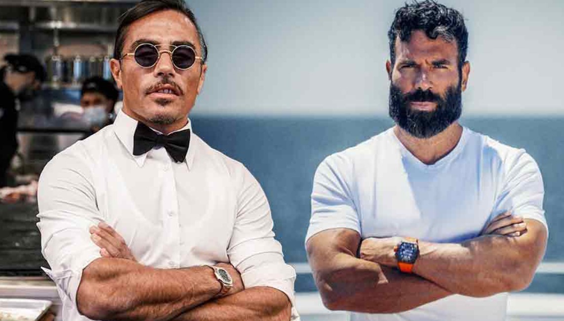 Sosyetik kasap Nusret'in erkek fenomene attığı aşk mesajı ifşa oldu