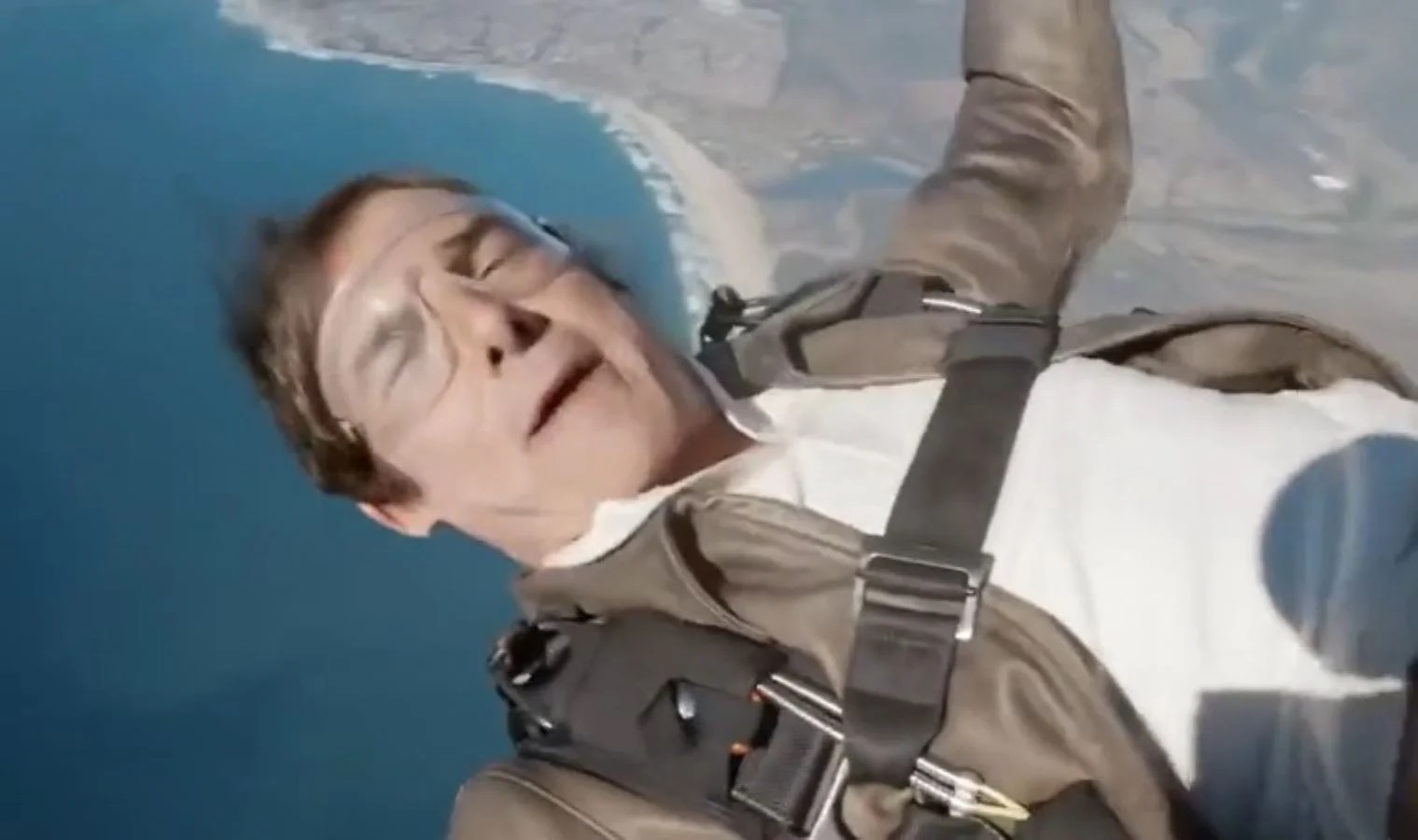 60 yaşındaki Tom Cruise'dan havada teşekkür