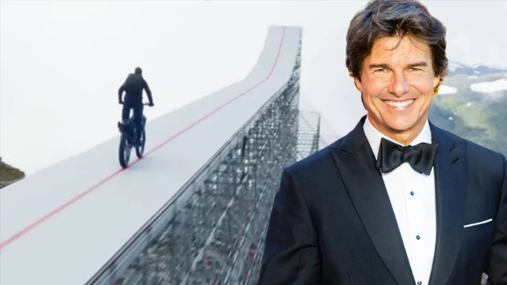 Tom Cruise sinema tarihinin en tehlikeli sahnesini çekti