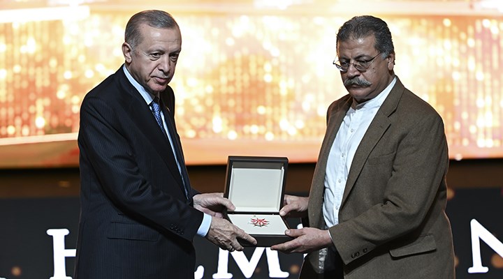 Erdoğan'dan yakın arkadaşına özel ödül