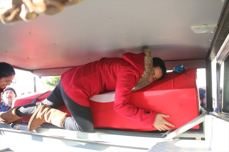 Şehit Jandarma Uzman Çavuş Kaya son yolculuğuna uğurlandı