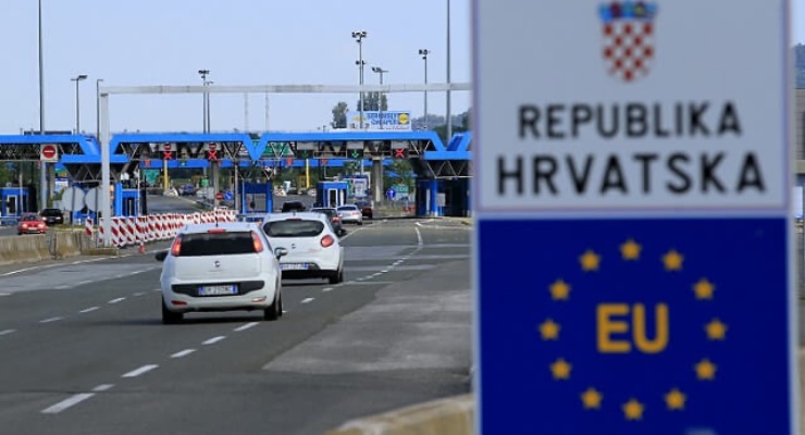 Hırvatistan’da Schengen’e dahil oldu