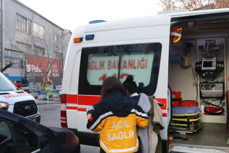 Ankara'da vergi dairesinde doğalgaz sızıntısı