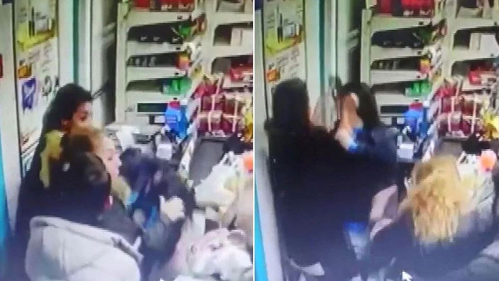 İstanbul'da anne ve kızı market kasiyeri kadına saldırdı