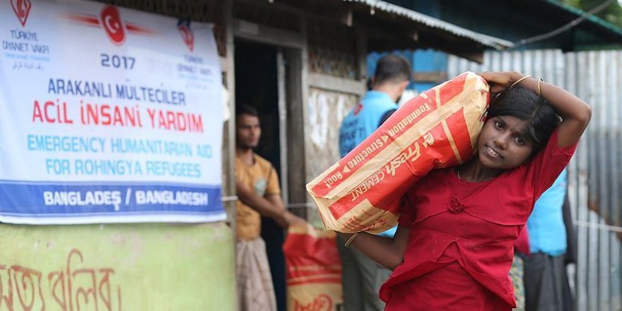 TDV'den 107 bin 600 Arakanlıya yardım